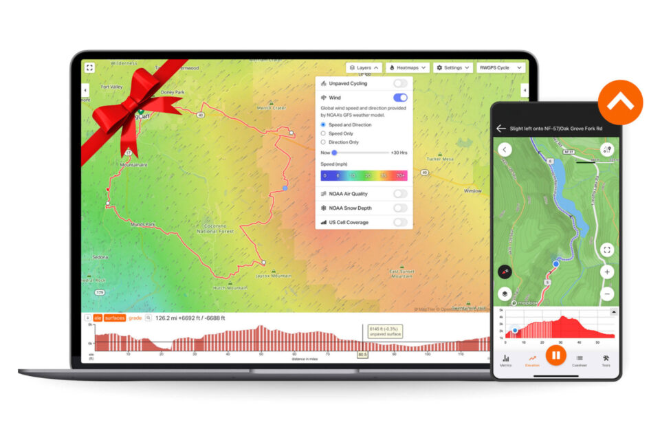 Ride with GPS 2024 Holiday Feature Roundup